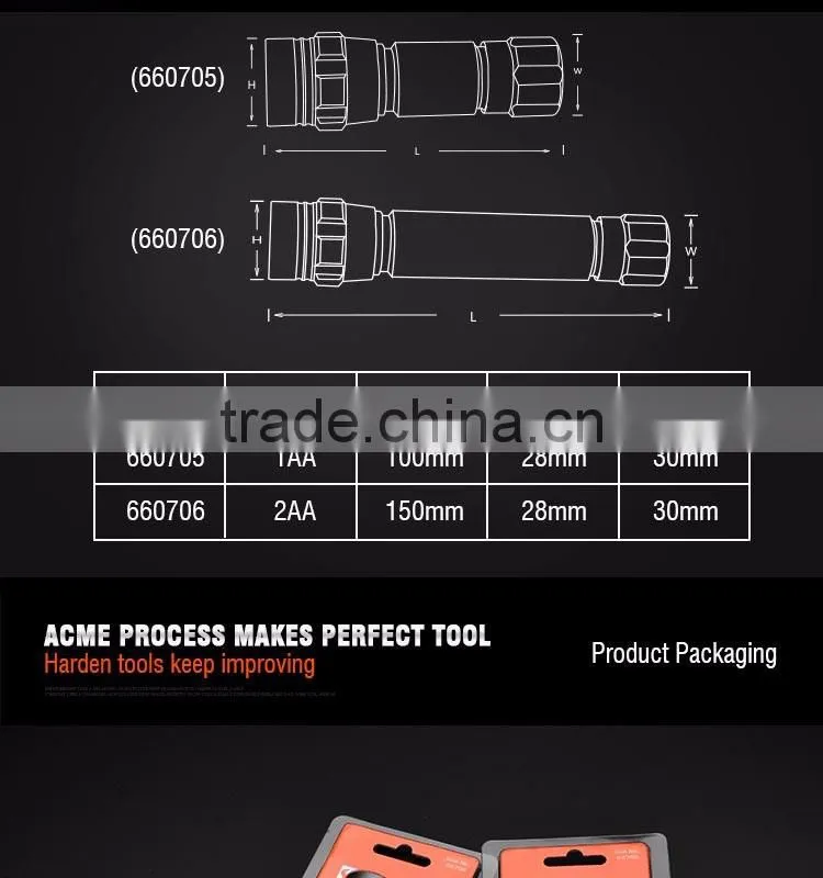 Professional 1AA Flash Led Light