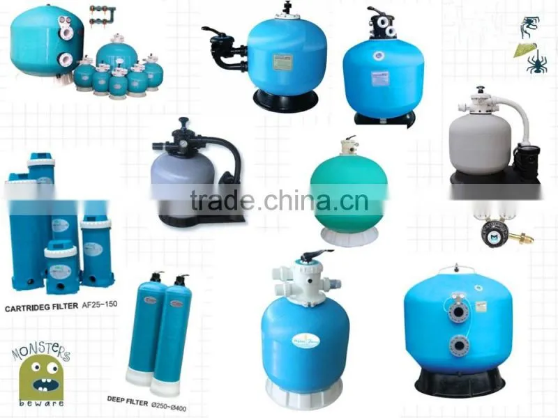 Easy install cheap hot sale portable pump filter swimming pool