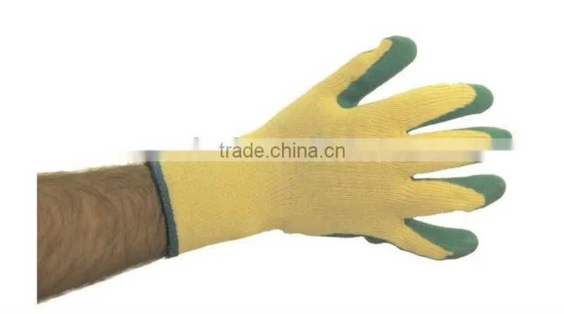Latex Palm & Fingers Coated Gloves