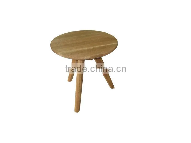 2015 new product of solid oak nest of tables