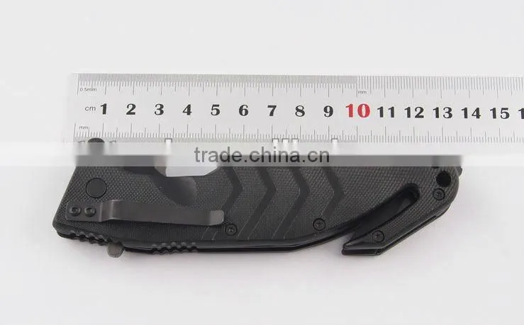 New design Multi functional stainless steel folding pocket strider knife PA42D