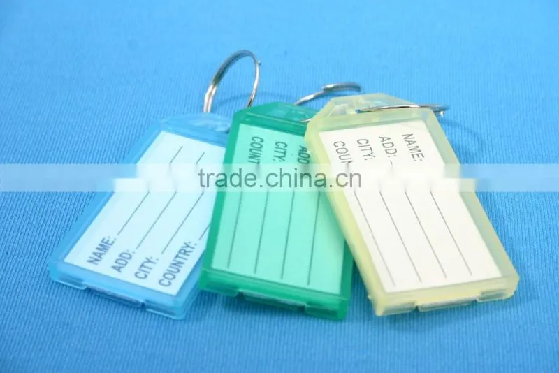 Custom Logo Name Tag Soft PVC Luggage Tag