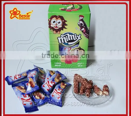 Lovely Bear Shaped Bottle Colorful Crisp Chocolate Bean