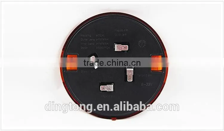 Superbright Truck led tail light 12v Led round Indicator light