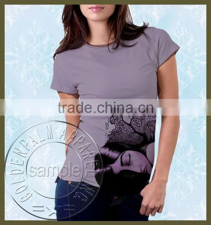 Cheap Custom Printed T Shirts For Ladies