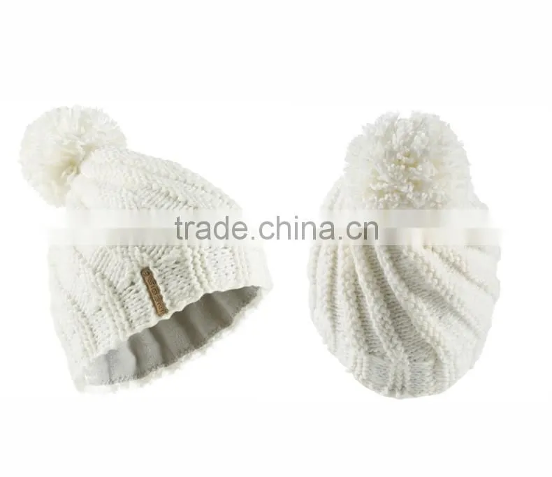 Hot sale high quality custom cheap wholesale beanie hat winter knitted hat with your logo