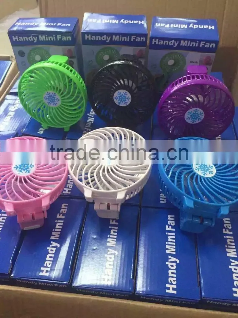 BHNUSBF07163 high performance DC 5V portable mini fan ,rechargeable usb fan 5v dc mini cooling fan WITH LED LIGHT