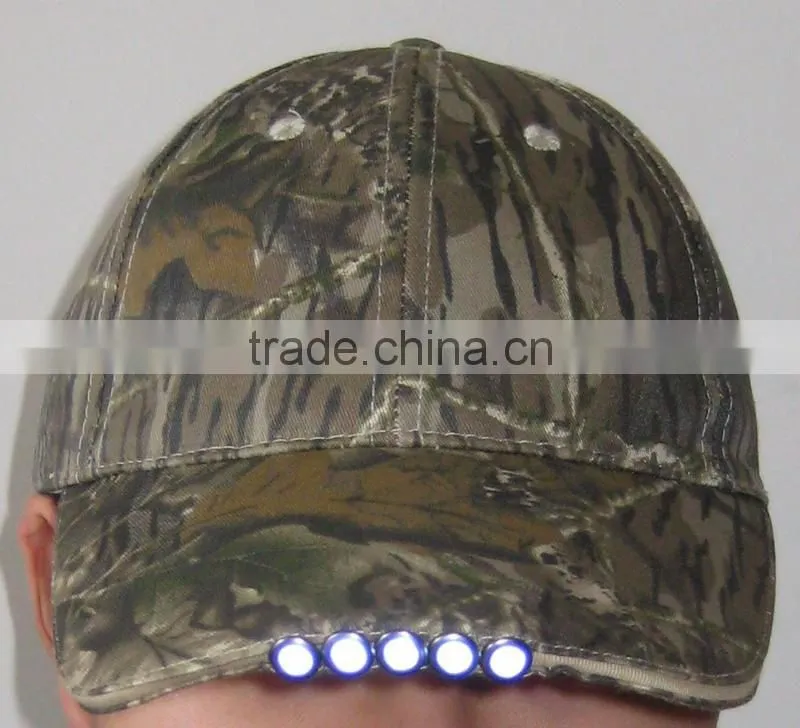 promotion mens baseball led light cap