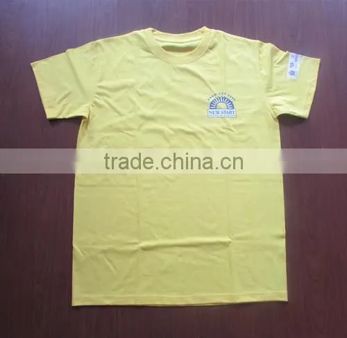 Short sleeve t shirt for men,with logo printing design,OEM service cotton t shirt sale