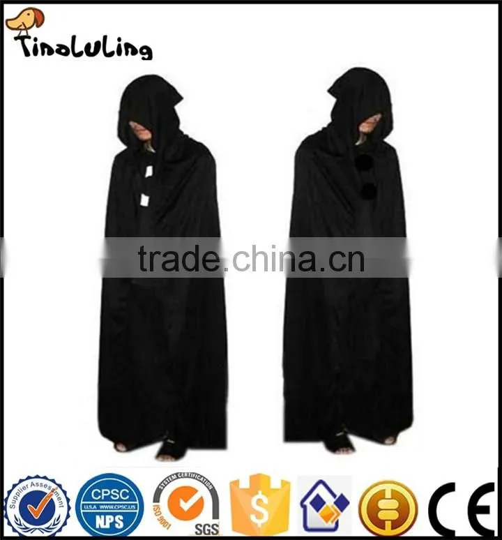 High-grade gold velvet Halloween large cloak animation stage costumes