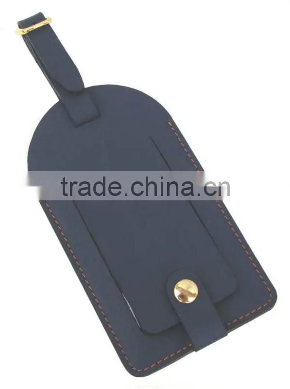 fashion PU luggage tag