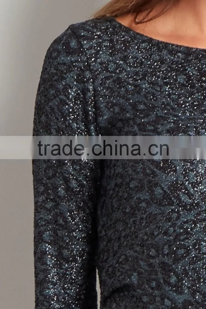 Manufacture wholesale high quality long sleeve beautiful maternity mini dress