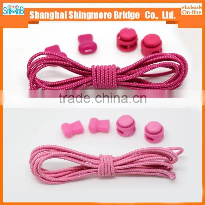 cheap wholesale colorful elastic shoelaces in high quality made in China