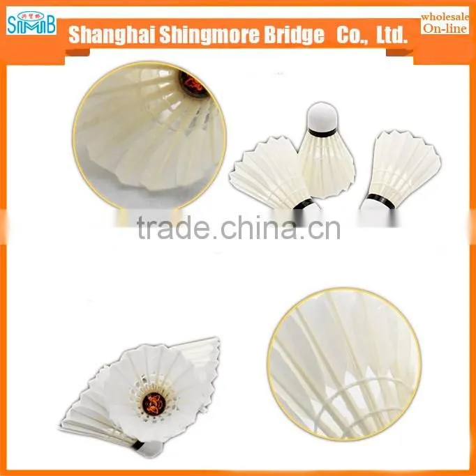 2017 alibaba china supplier hot sales good quality badminton shuttlecock for bodybuilding
