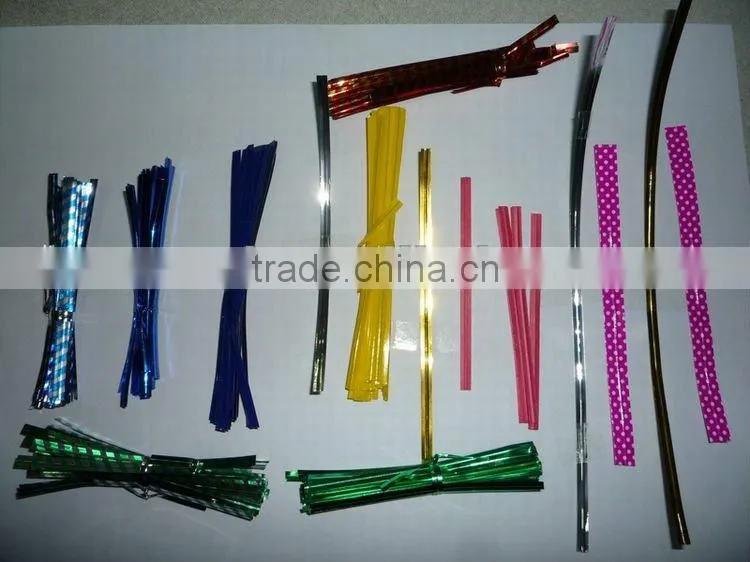 Metal wire twist tie
