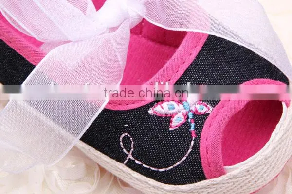 Pretty Bowknot Summer Baby Girl Princess Shoes