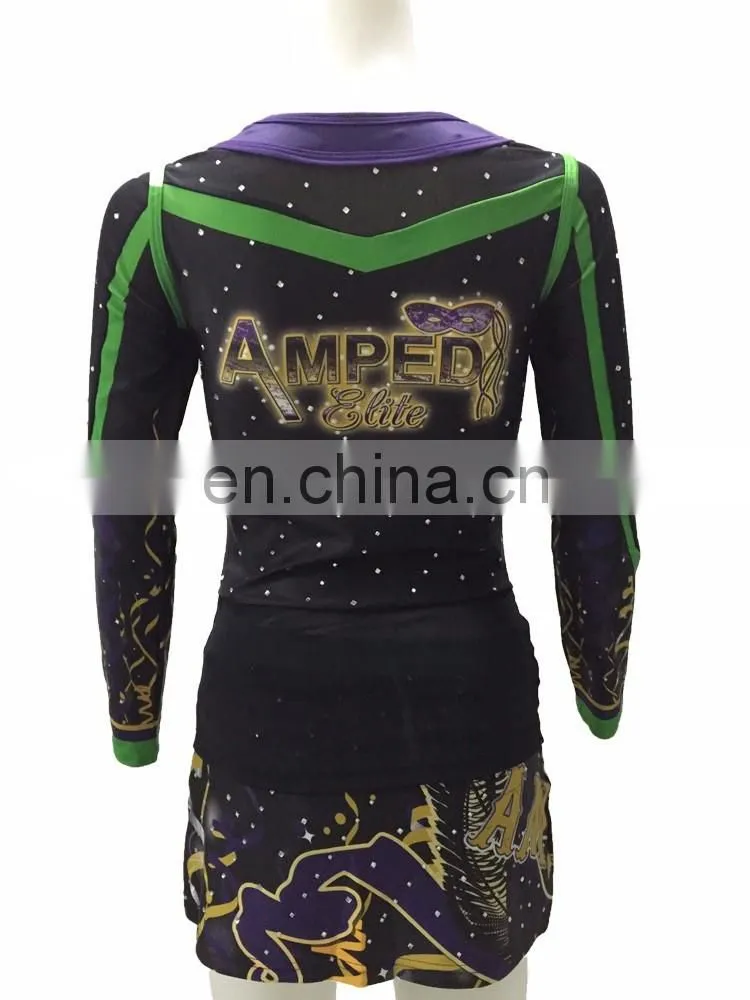 Design Hot Sell Custom Cheerleader Uniform Tennies Uniforms For Girls