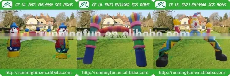 Commercial Portable inflatable arch for race