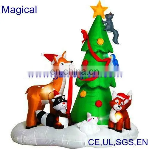 20ft christmas inflatable santa/inflatable decorations
