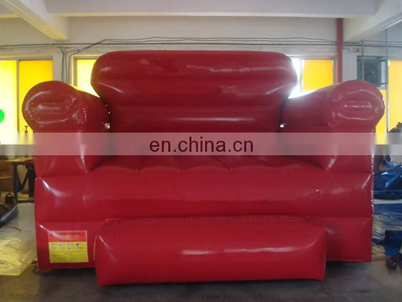 Custom color outdoor sofa Giant inflatable chair