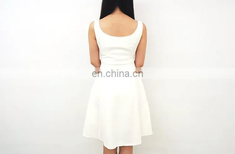 2015 wholesale fashion woman's summer A- line skirt braces skirt Space cotton dress