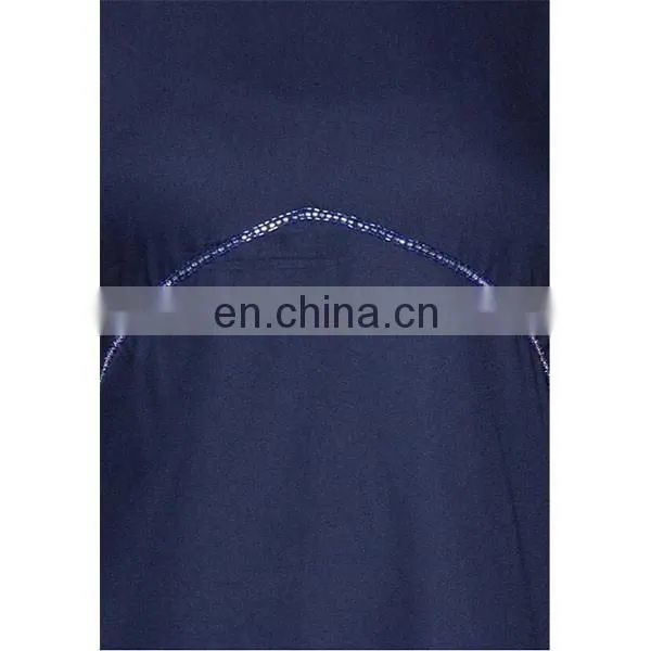 Traditional muslim wear high quality long sleeve muslim blouse for malaysia