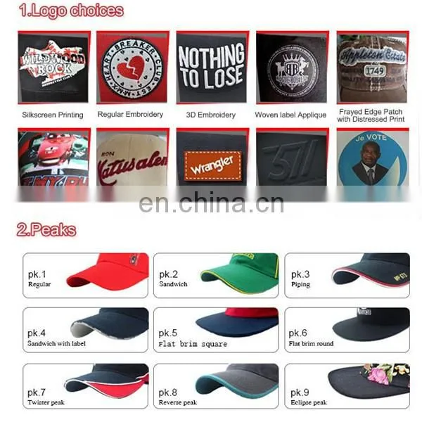 Custom Cotton Camouflage Military Cap with Logo