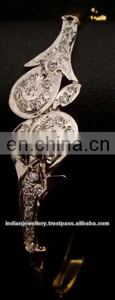 cz bangle bracelets manufacturer exporter, CZ bracelets bangle supplier,Indian fashion Cz bracelet banglemanufacturer