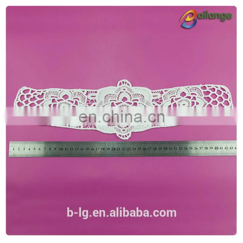Bailange neck design white color cotton ladies stylish band neck design