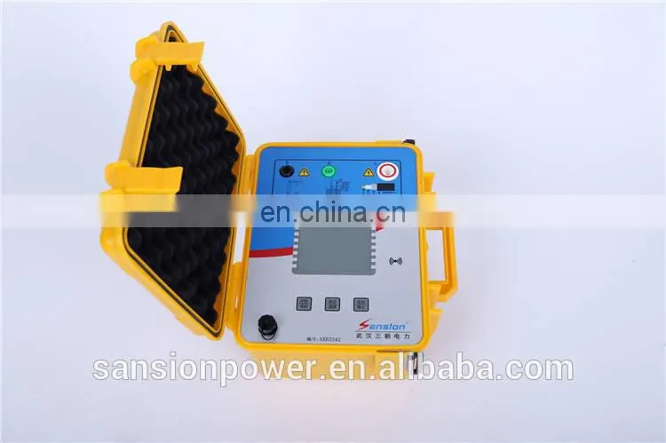 Laboratory Digital Megger Ohmmeter 10kv 5kv Insulation Resistance Tester