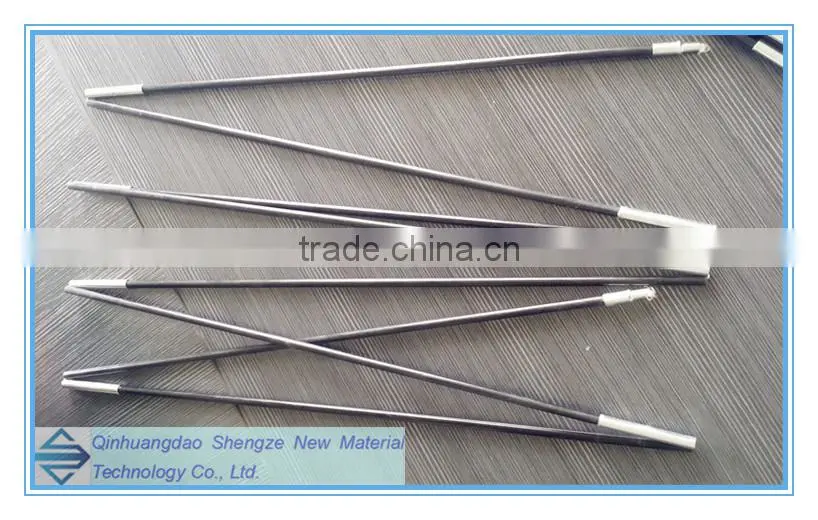 fiberglass tent pole/ FRP good quality tent poles/ Circle pressure test tent rod