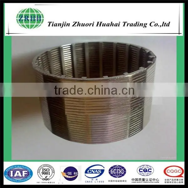 Precision stainless filter pipe use for screen pipe milling machine parts