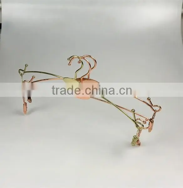 multifuntional metal hanger lingerie display hanger for underwear