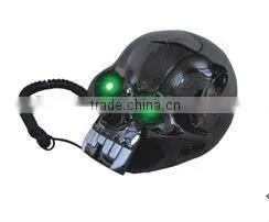 Electronivplating Skull Telephone ,Popular Halloween Telephone