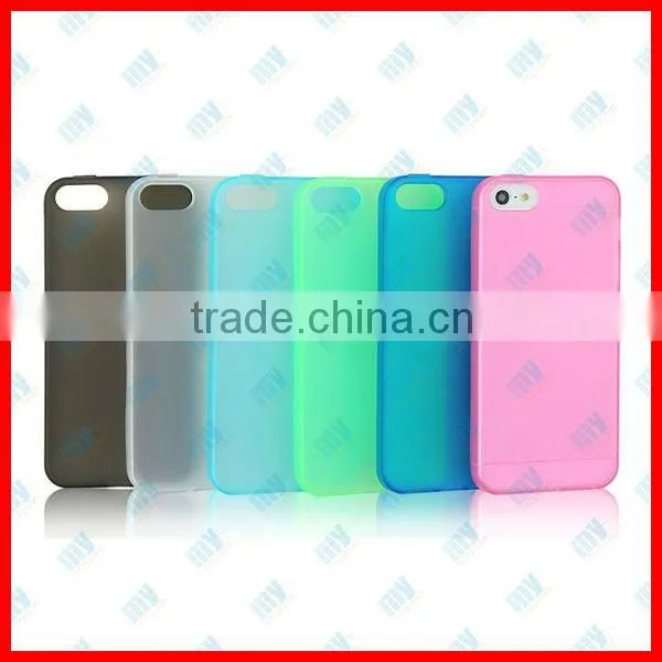 hot item dual color tpu +pc mobile phone case for iphone 5