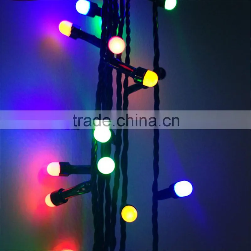 led christmas string light multicolor