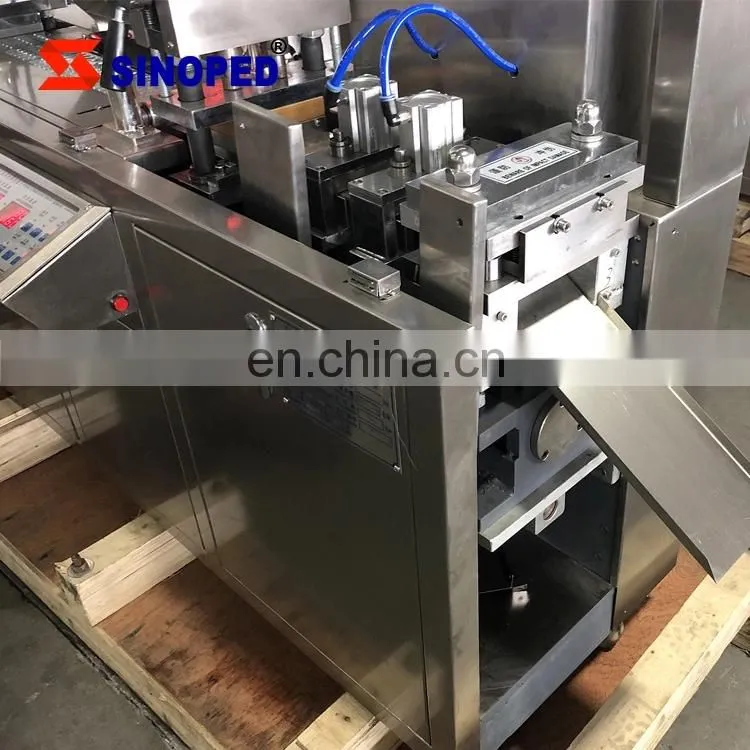 Automatic Capsule Tablet Jam Honey And Chocolate Blister Packing Machine Dpp80 For Medicine Food