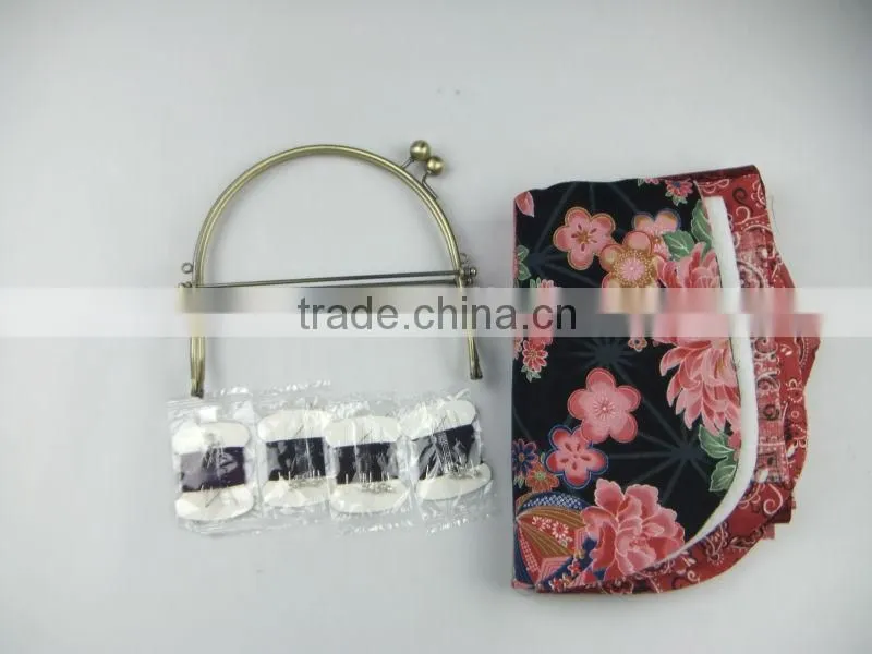 2014 New DIY fabric hand-made bags handbags DIYhandbags material suits for handbags & sets