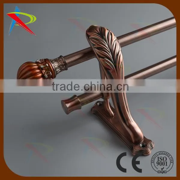 Decorative luxury curtain rods shower curtain rods