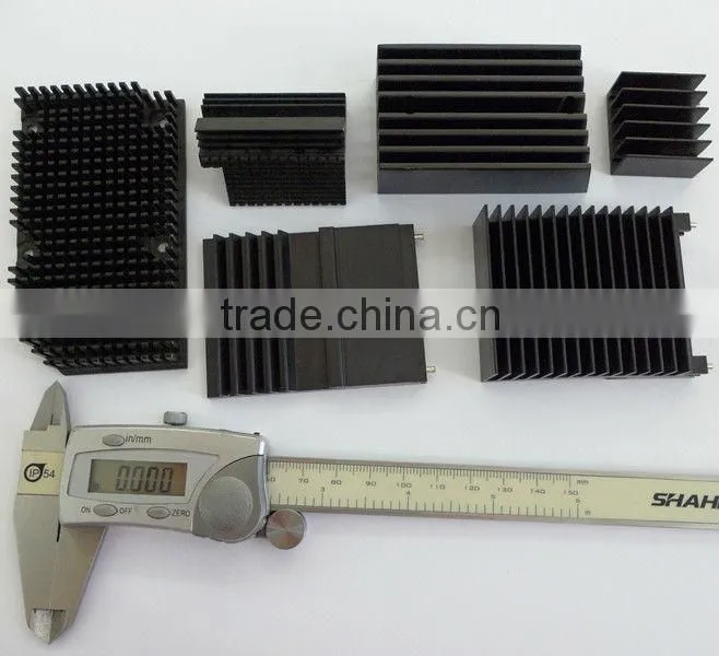 Custom LED aluminum extrusion heat sink