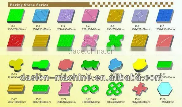 hollow block making machine DS4-35 manual concrete hollow small industry machinery with easy operation