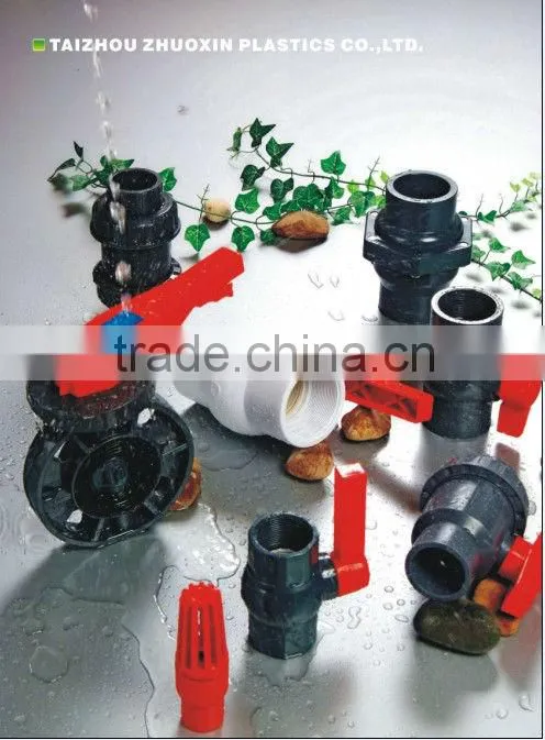 Plastic ball valve