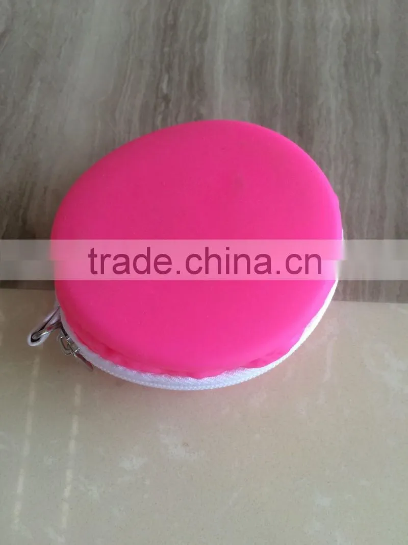 High quality Promotional Silicone Cheap Macarons Wallet