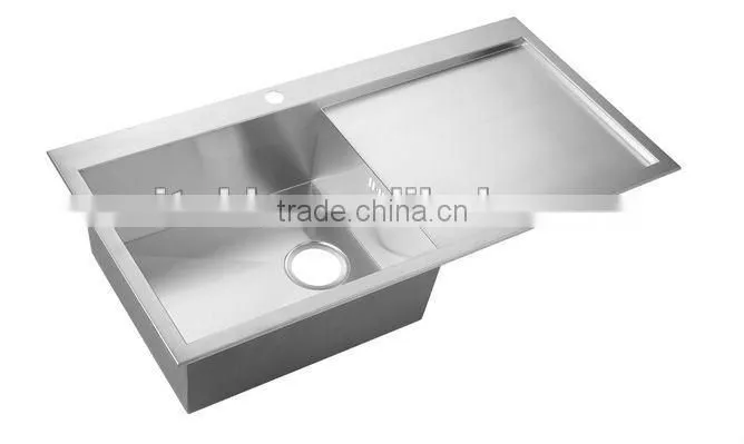 One Bowl With One Drainer Board Sink-STS101A