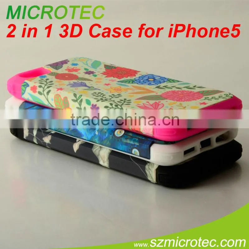 Sublimation bubble pack case for iphone 5