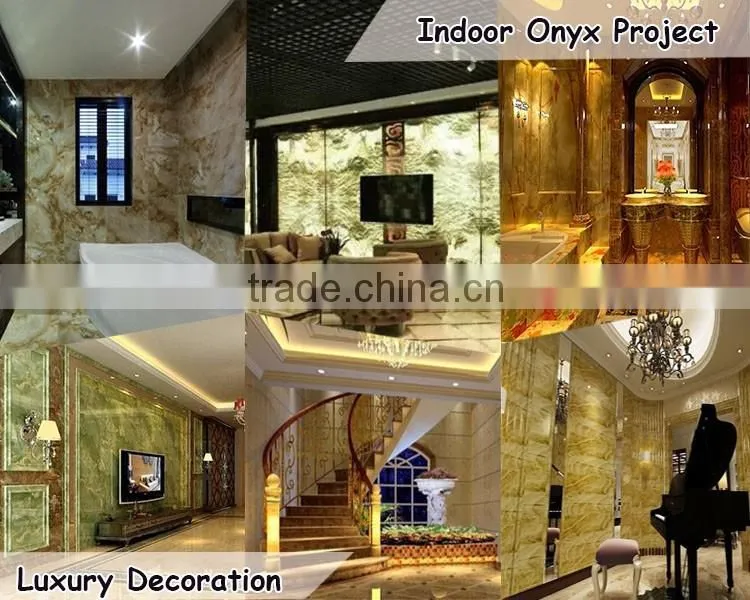 High Quality White Spider Onyx Slab Flooring Tiles