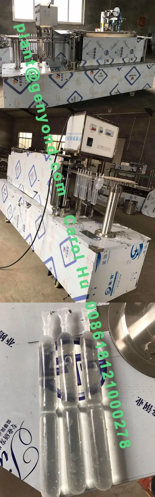 Factory Shanghai High Speed Plastic Soft Tubes Ice Lolly or Ice Pop or Popsicle Yogurt Filling and Sealing Packing Machine