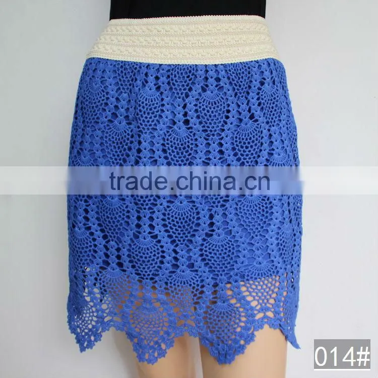2013 hot sale lace skirts womens wholesale in China
