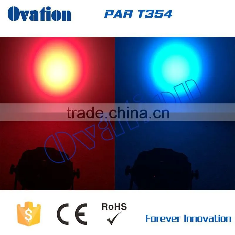 top selling products 2015 portable super slim flact par lighting/54*3W bright indoor par lighting