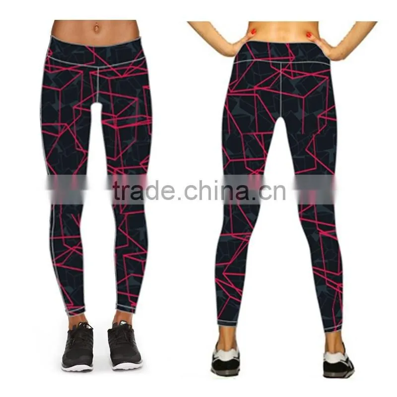 (OEM/ODM Factory)womens workout apparel custom womens apparel printing leggings